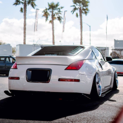 Nissan 350Z 2003-2008 Duckbill Style 1 Piece Polyurethane Rear Wing Spoiler image - 3