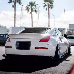 Nissan 350Z 2003-2008 Duckbill Style 1 Piece Polyurethane Rear Wing Spoiler image - 8