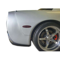 Chevrolet Corvette C5 1997-2004 Stealth Style 1 Piece Polyurethane Rear Diffuser image - 8