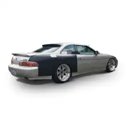 Lexus SC SC300 SC400 1992-2000 KBD Style 4 Piece Polyurethane 50mm Rear Over Fenders (with Gas Cap Extensions) image - 5