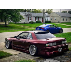 Nissan 240sx Coupe / Convertible 1989-1994 Bsport2 Style 1 Piece Polyurethane Rear Bumper image - 3