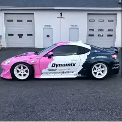 Scion FRS / Subaru BRZ / Toyota 86 2013-2021 2 Piece Polyurethane Side Window Louvers Scoops image - 2