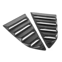 Chevrolet Camaro 2016-2024 Louvered Style 2 Piece Polyurethane Window Scoops image - 2