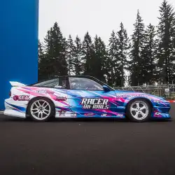 Nissan 240sx Hatchback 1989-1994 Bsport2 Style 4 Piece Polyurethane Full Body Kit image - 12