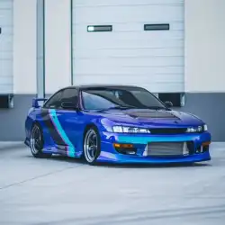 Nissan 240SX S14 Kouki 1997-1998 DM3 1 Piece Polyurethane Front Bumper image - 7