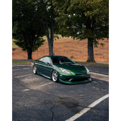 Toyota Celica 2003-2005 ING Style 1 Piece Polyurethane Front Lip image - 2