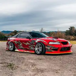 Ford Mustang 1999-2004 2FORDY 1 Piece Polyurethane Front Bumper image - 5