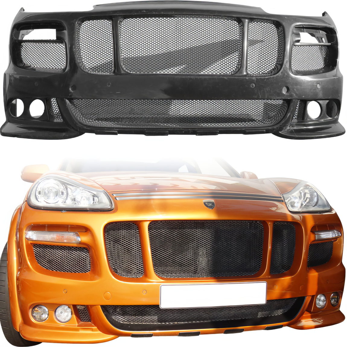 All kind of body kits for Porsche Cayenne 2008. Exterior/Front Bumpers or Lips 