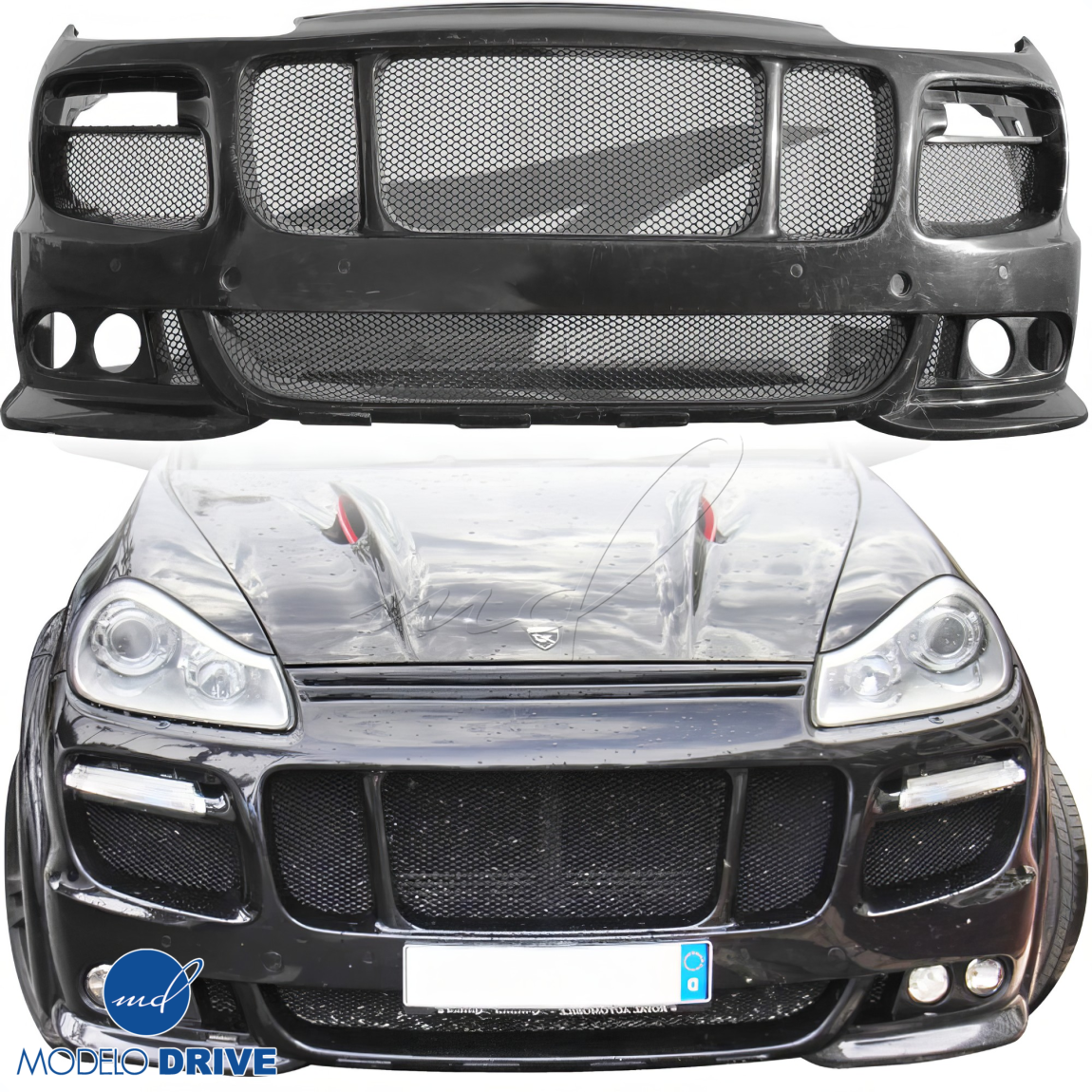 All kind of body kits for Porsche Cayenne 2008. Exterior/Front Bumpers or Lips 