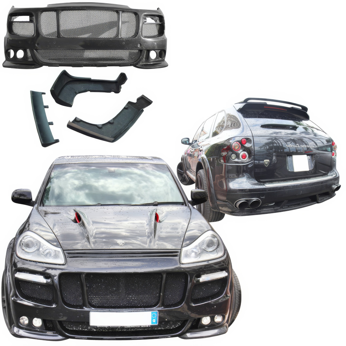 All kind of body kits for Porsche Cayenne 2008. Exterior/Complete Body Kits 