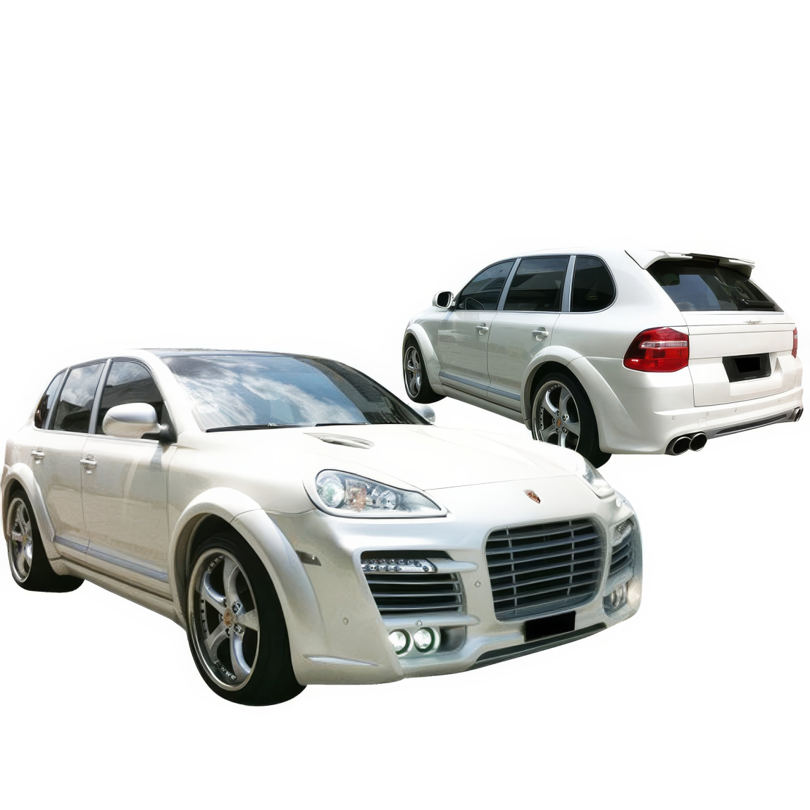 All kind of body kits for Porsche Cayenne 2008. Exterior/Complete Body Kits 