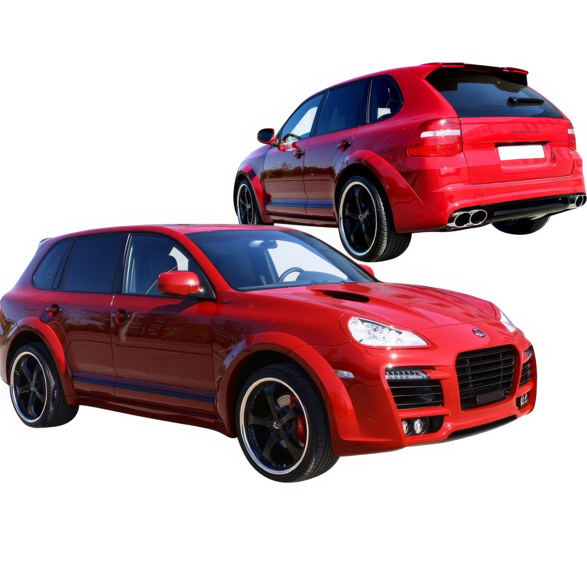 All kind of body kits for Porsche Cayenne 2008. Exterior/Complete Body Kits 