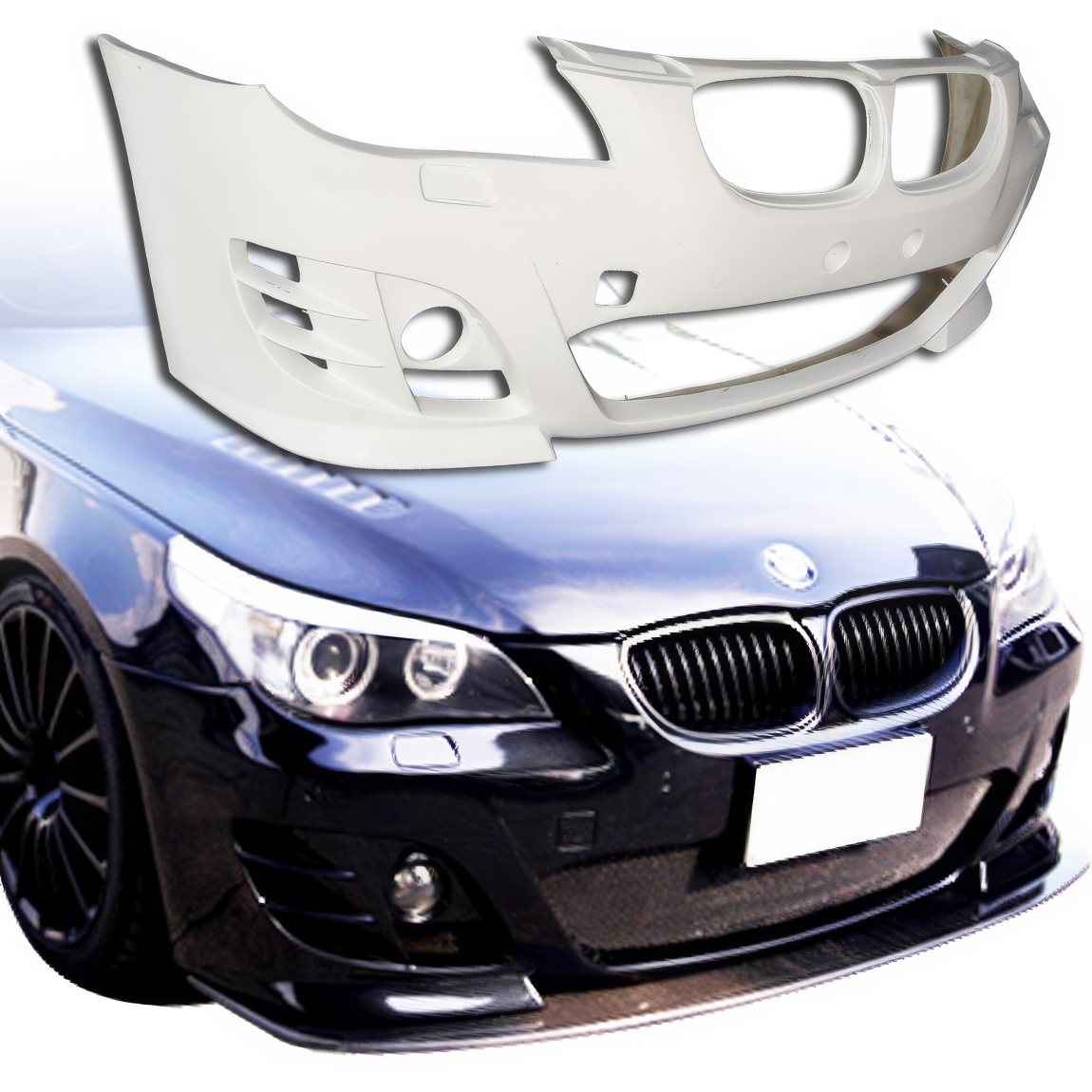 All kind of body kits for BMW 5-Series 2004. Exterior/Front Bumpers or Lips 