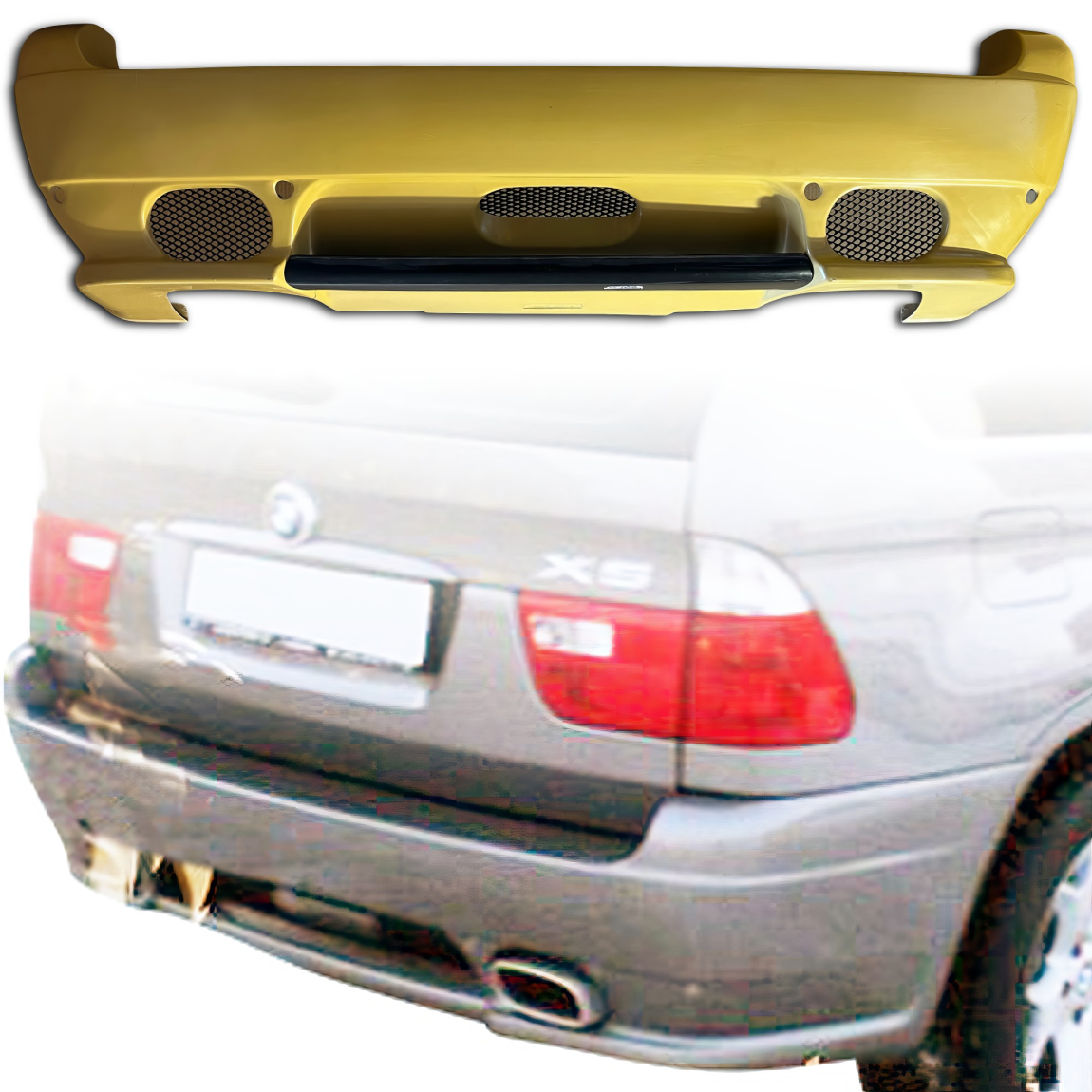 All kind of body kits for BMW X5 2000. Exterior/Rear Bumpers or Lips 