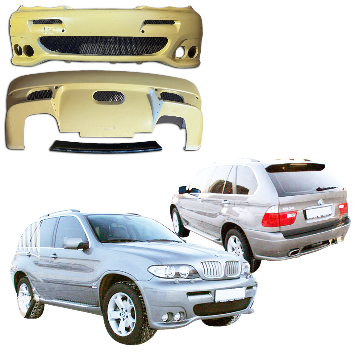 All kind of body kits for BMW X5 2000. Exterior/Complete Body Kits 