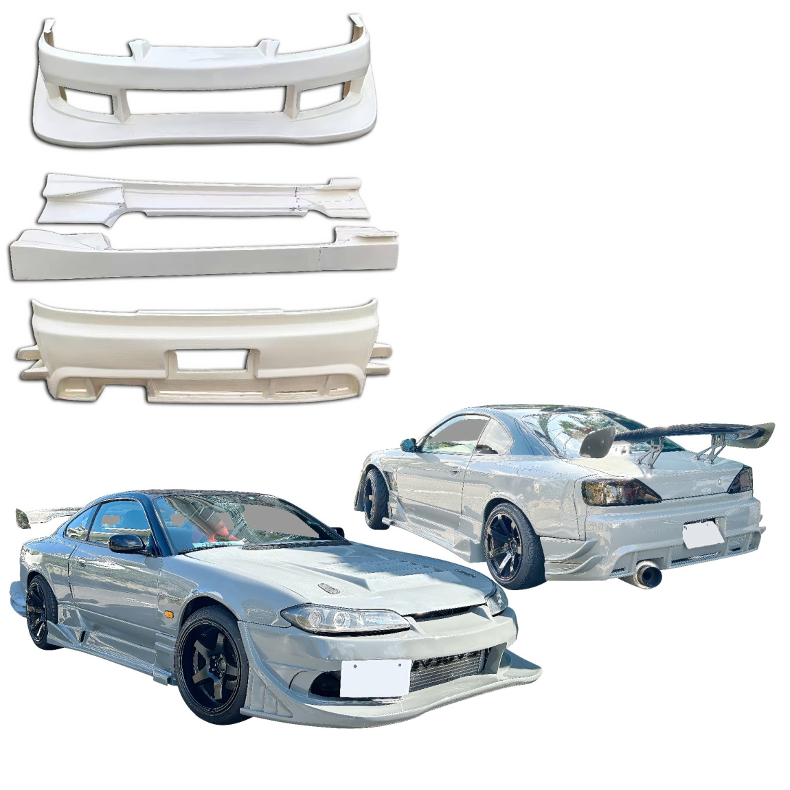 All kind of body kits for Nissan Silvia 1999. Exterior/Complete Body Kits 