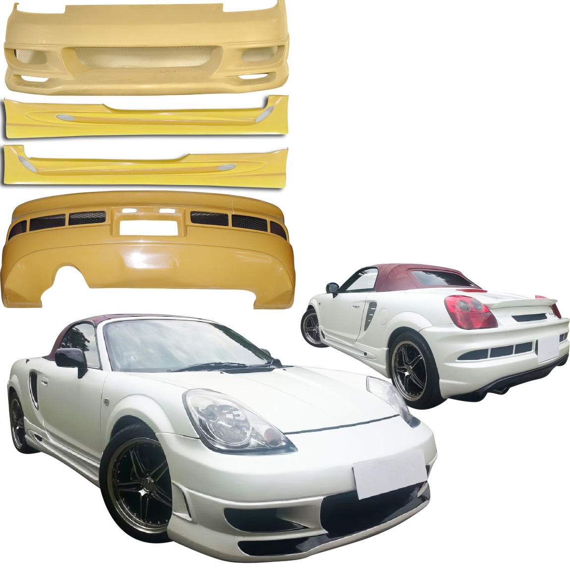 All kind of body kits for Toyota MR2 2000. Exterior/Complete Body Kits 