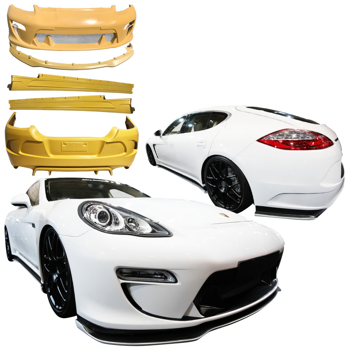 All kind of body kits for Porsche Panamera 2010. Exterior/Complete Body Kits 