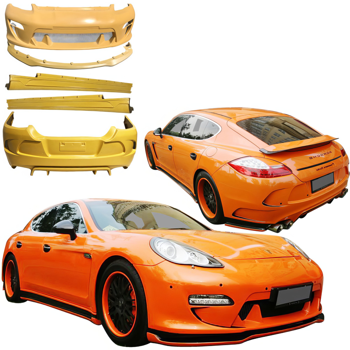 All kind of body kits for Porsche Panamera 2010. Exterior/Complete Body Kits 