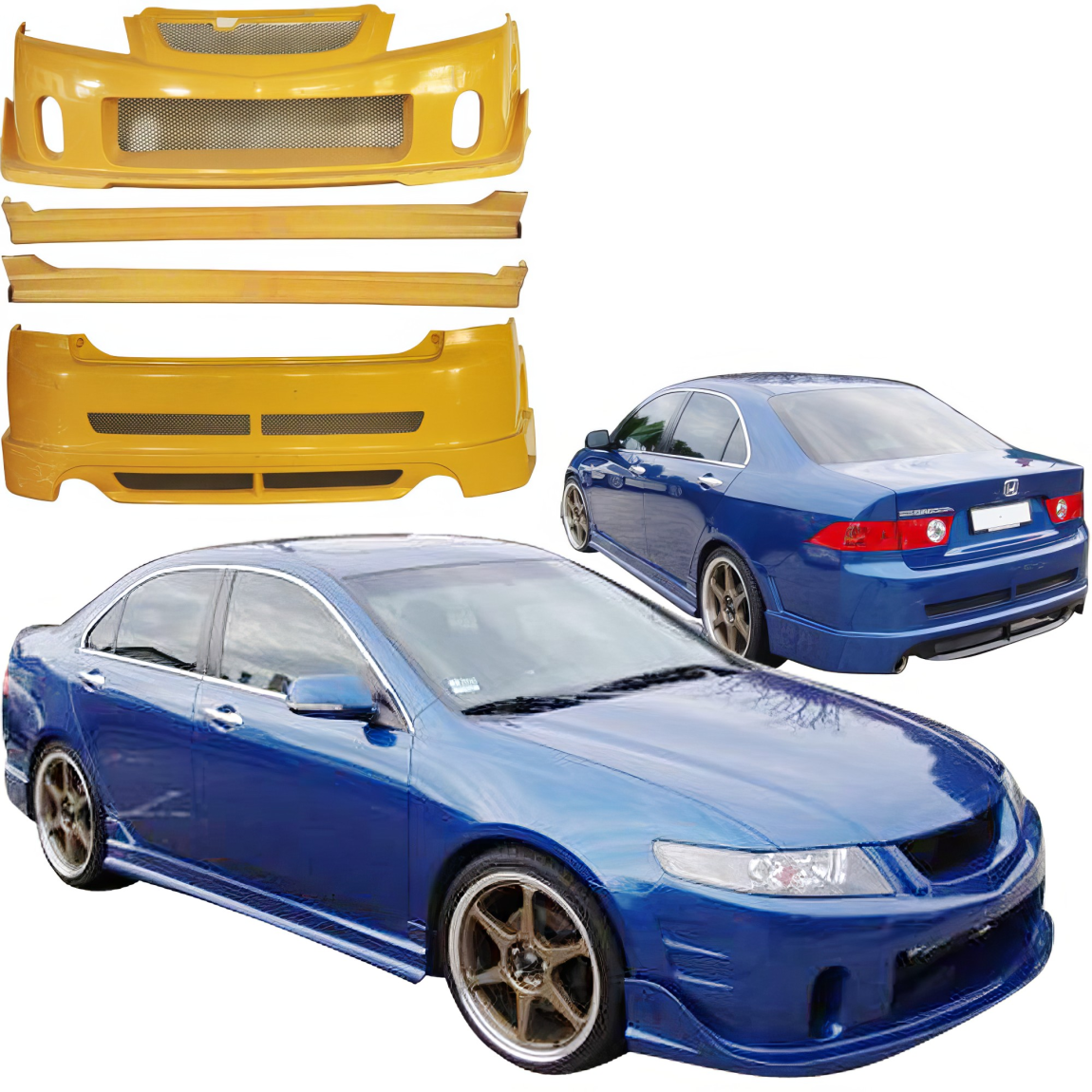 All kind of body kits for Acura TSX 2004. Exterior/Complete Body Kits 