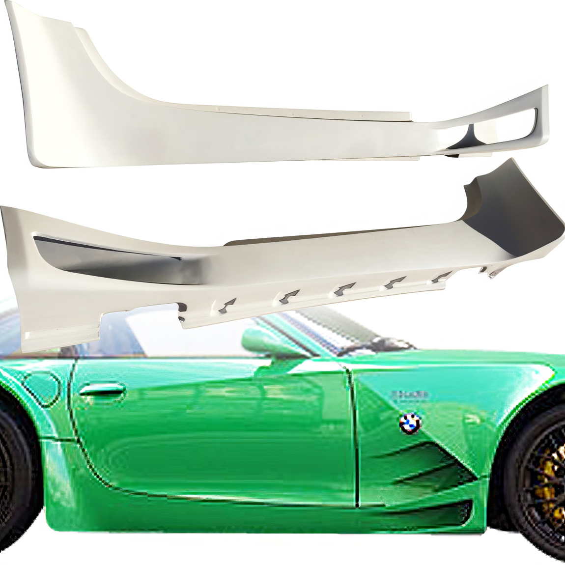 All kind of body kits for BMW Z4 2006. Exterior/Side Skirts 