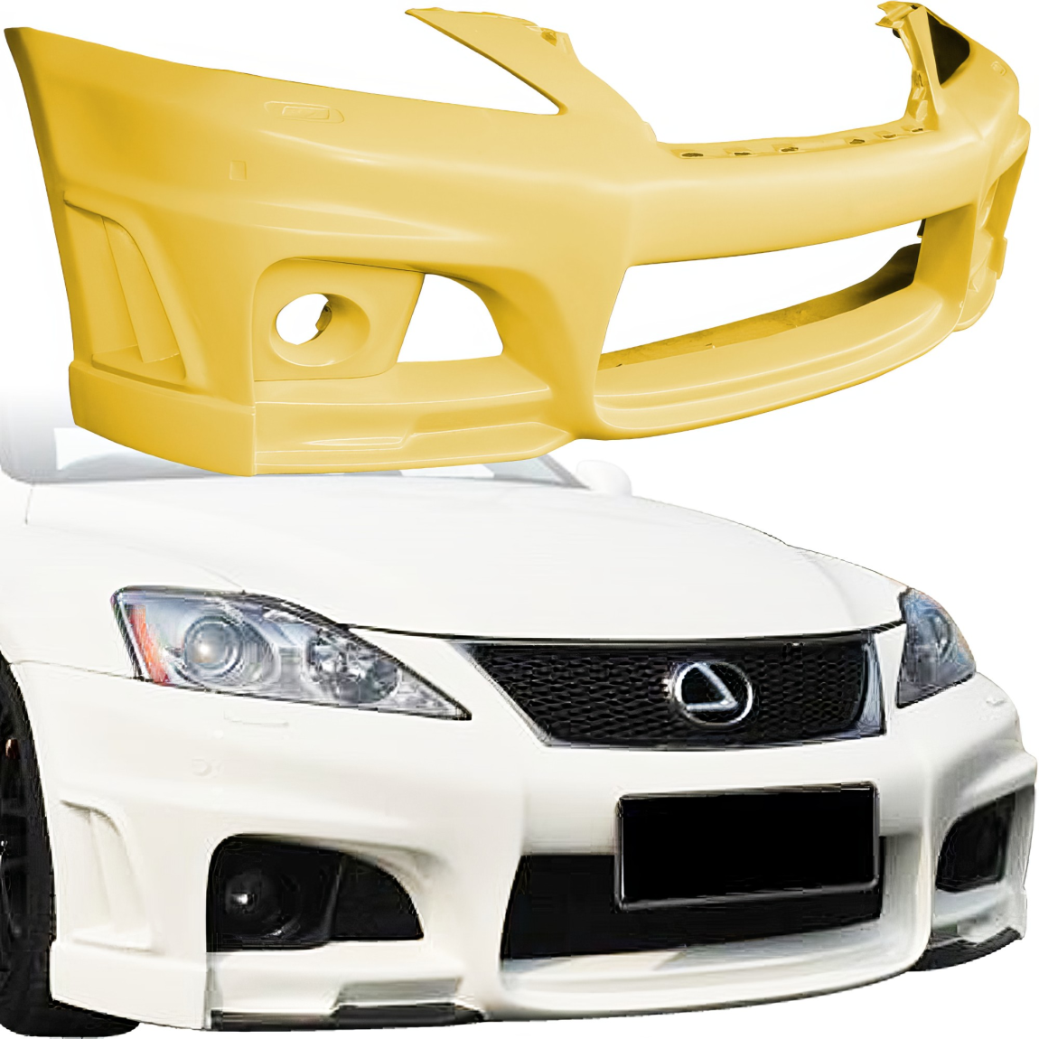 All kind of body kits for Lexus IS F 2012. Exterior/Front Bumpers or Lips 