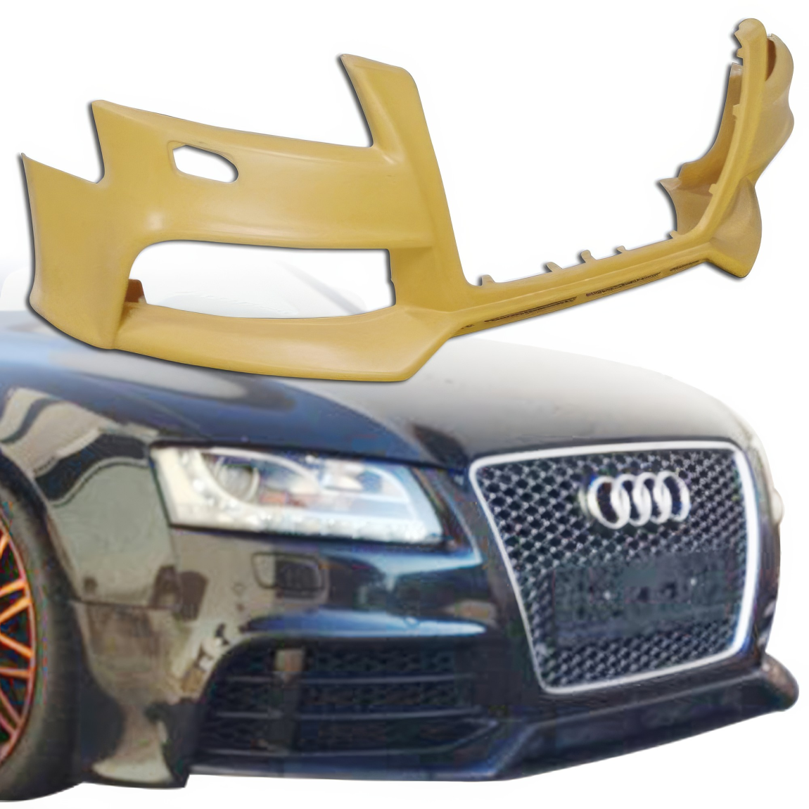 All kind of body kits for Audi A5 2008. Exterior/Front Bumpers or Lips 