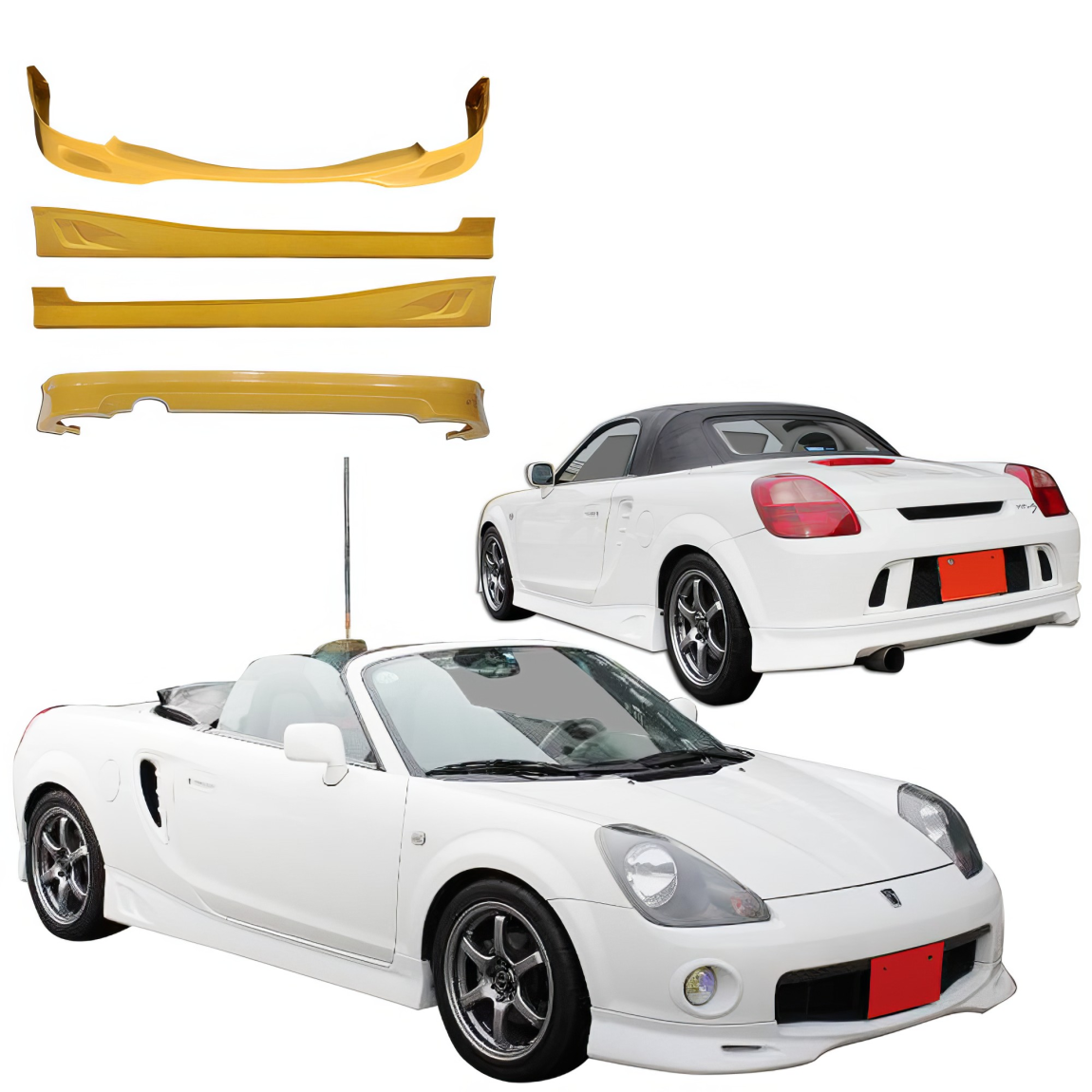 All kind of body kits for Toyota MR2 2000. Exterior/Complete Body Kits 