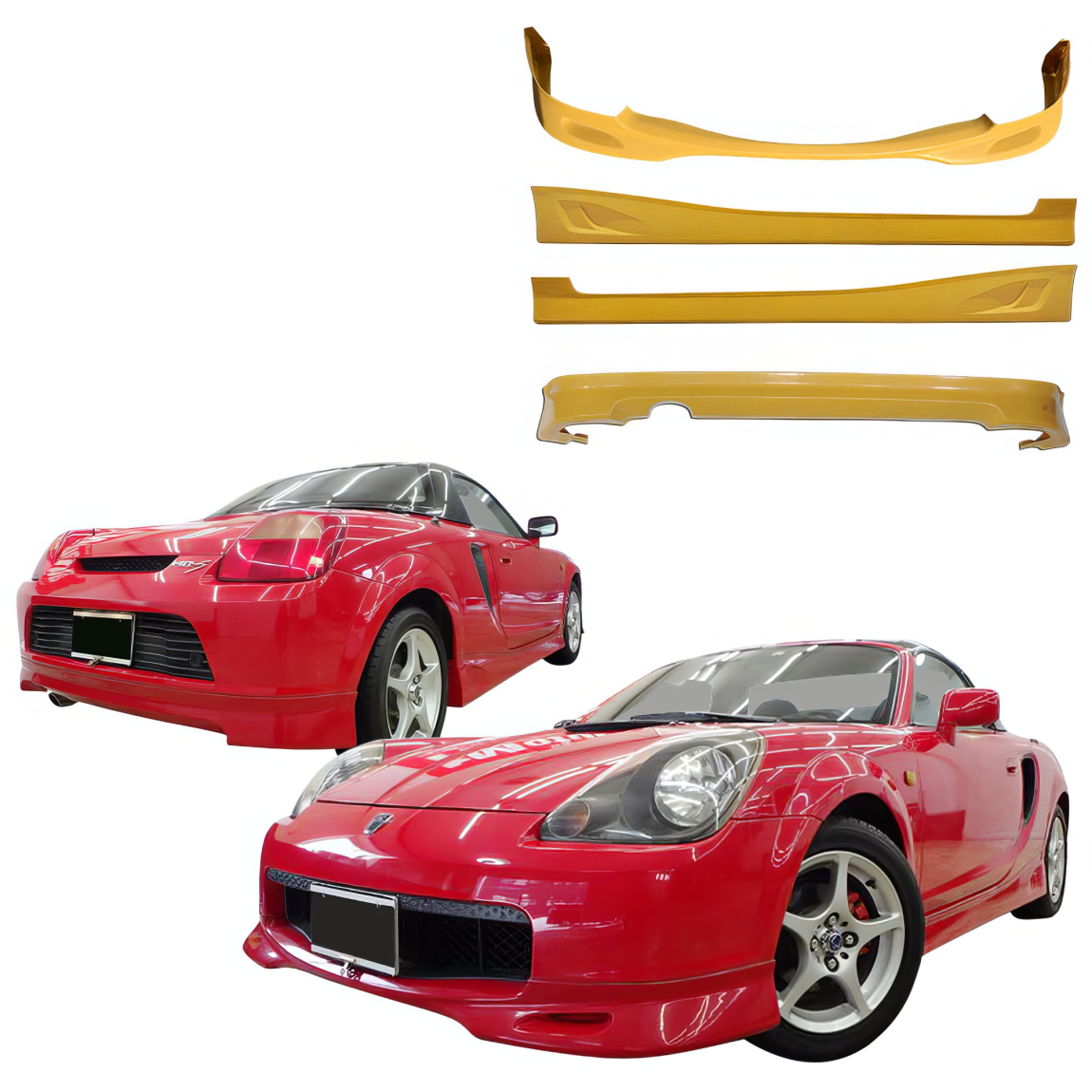 All kind of body kits for Toyota MR2 2000. Exterior/Complete Body Kits 