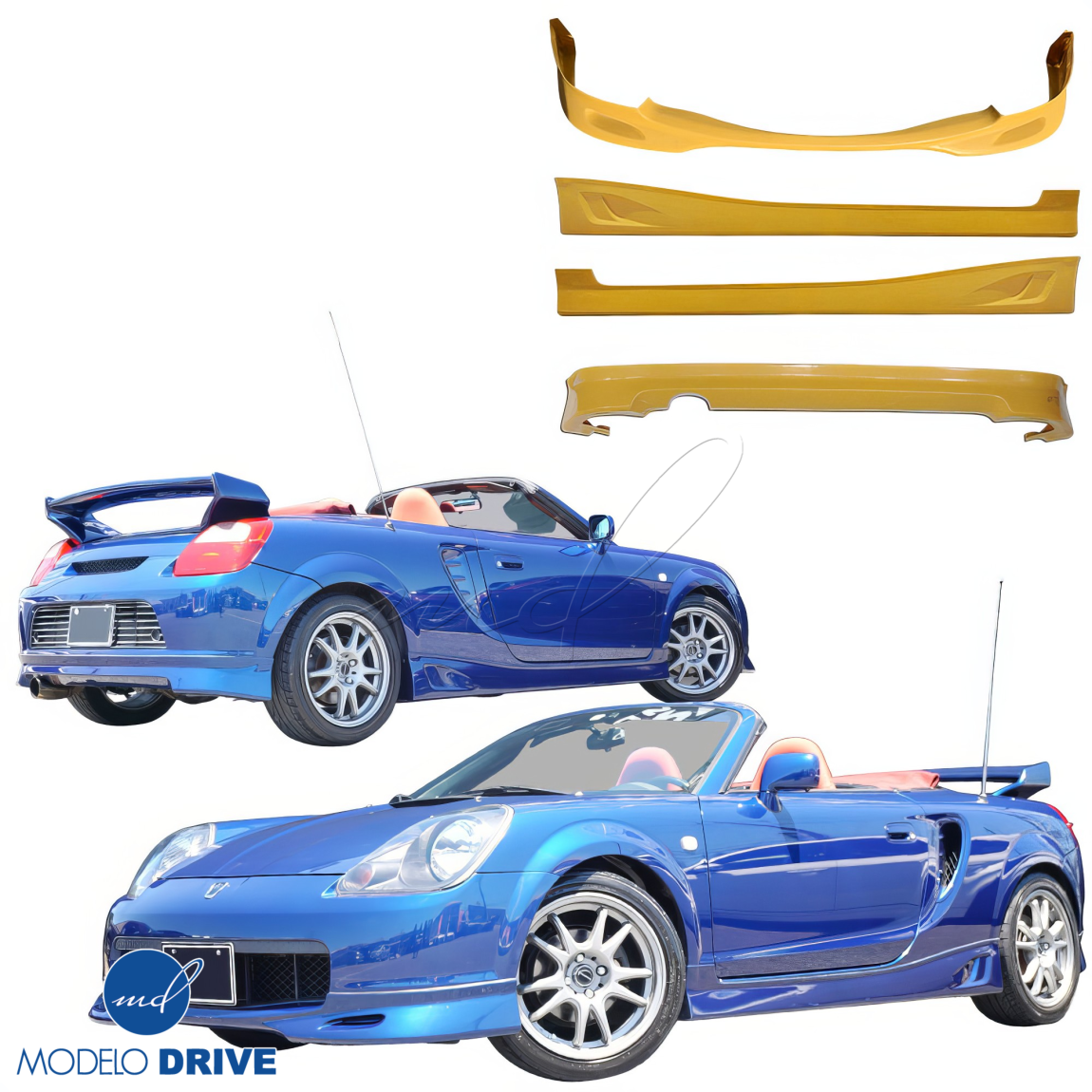 All kind of body kits for Toyota MR2 2000. Exterior/Complete Body Kits 