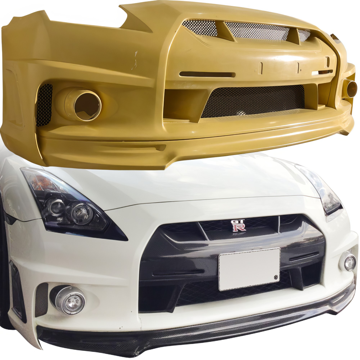 All kind of body kits for Nissan GT-R 2009. Exterior/Front Bumpers or Lips 