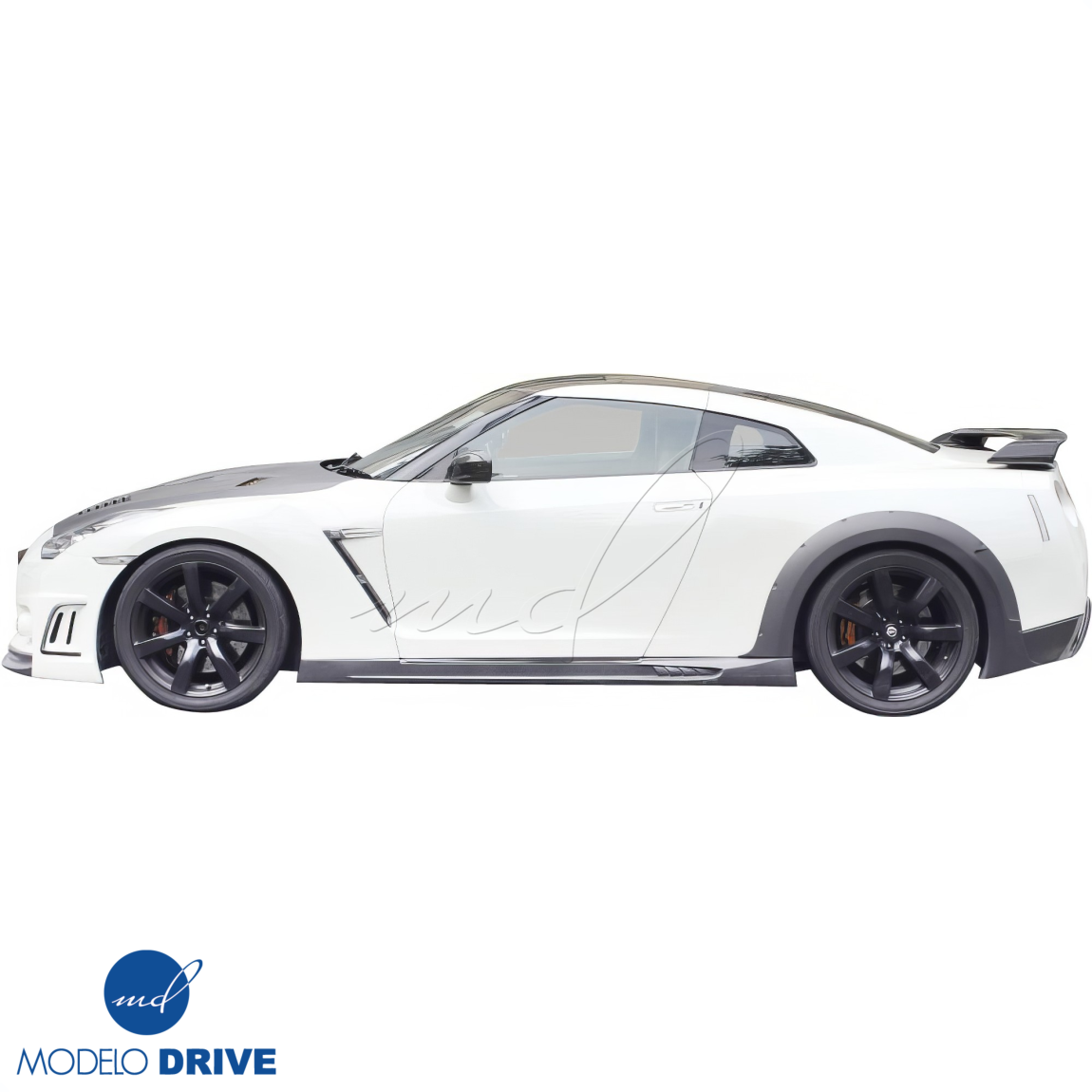 All kind of body kits for Nissan GT-R 2009. Exterior/Side Skirts 