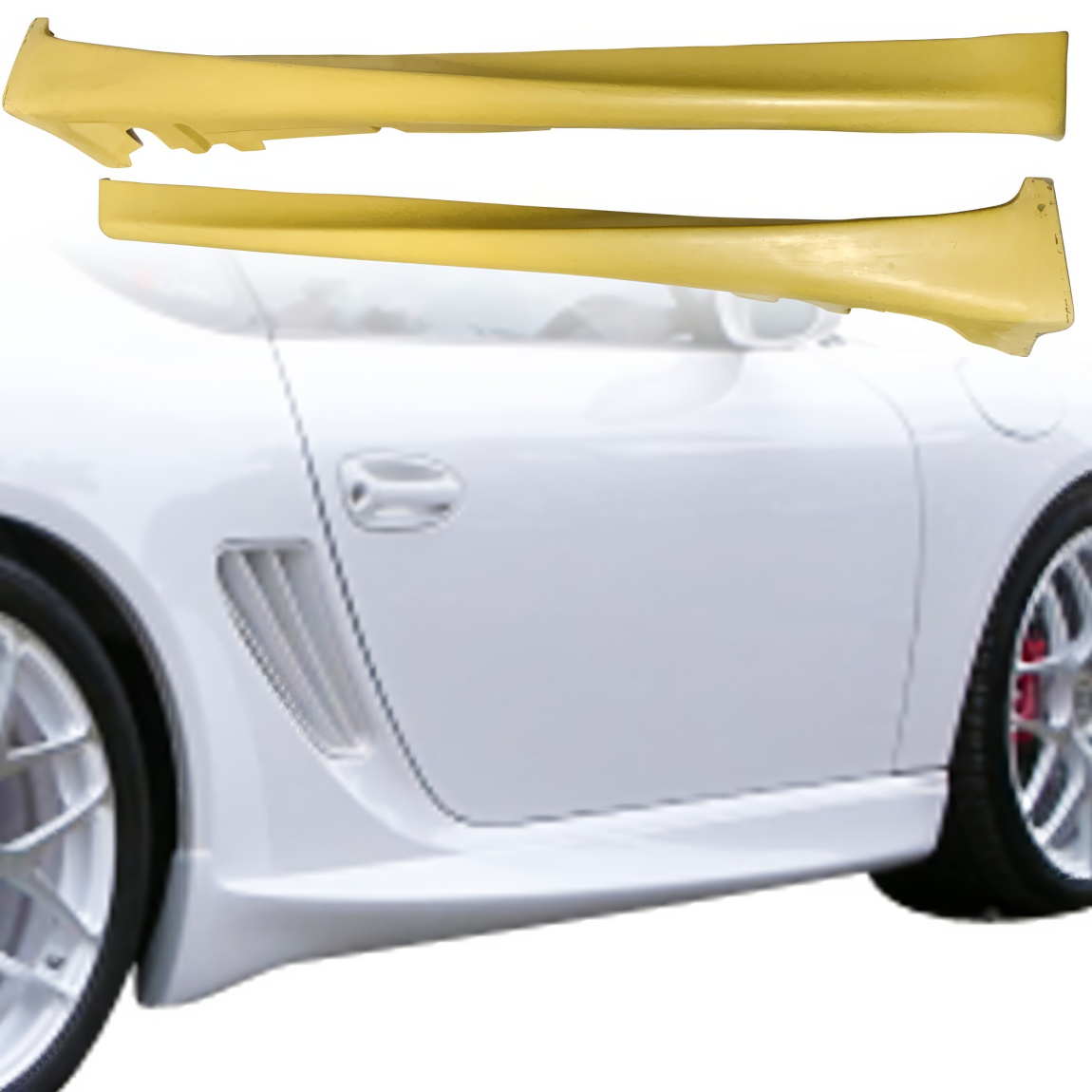 All kind of body kits for Porsche Cayman 2006. Exterior/Side Skirts 