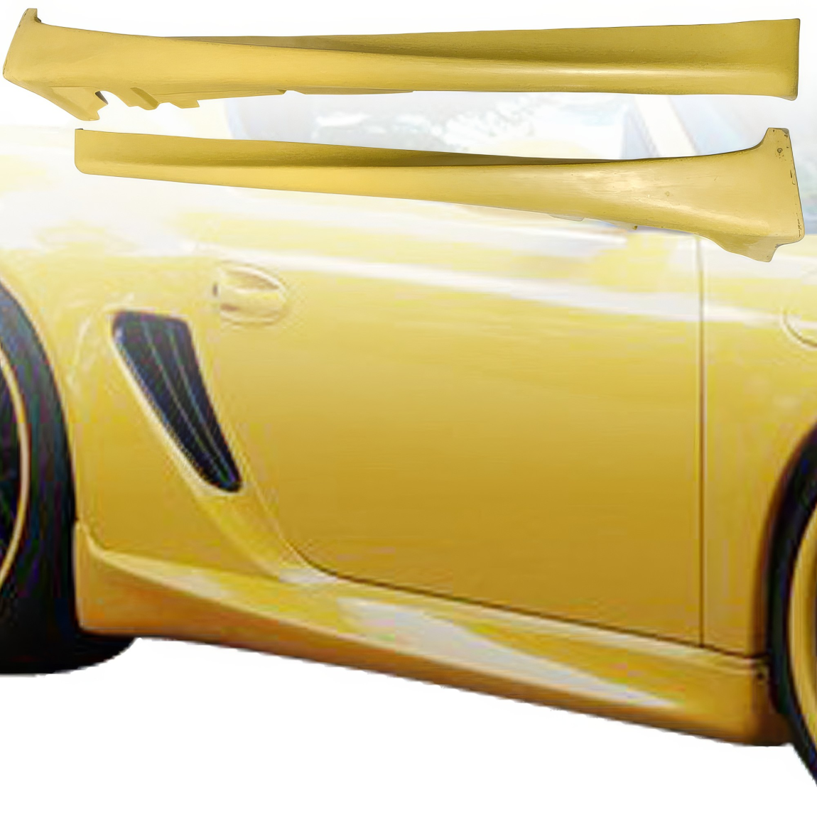 All kind of body kits for Porsche Cayman 2006. Exterior/Side Skirts 