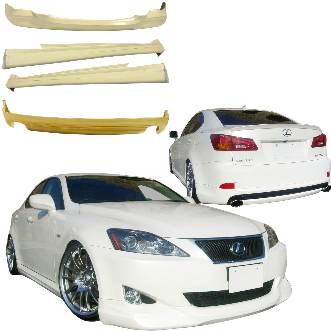 All kind of body kits for Lexus IS Series 2006. Exterior/Complete Body Kits 