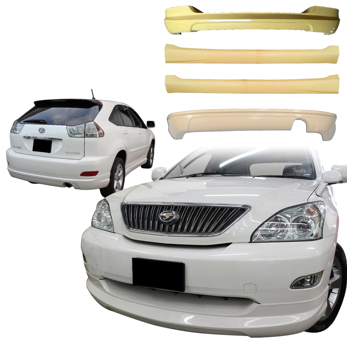 All kind of body kits for Lexus RX330 2004. Exterior/Complete Body Kits 