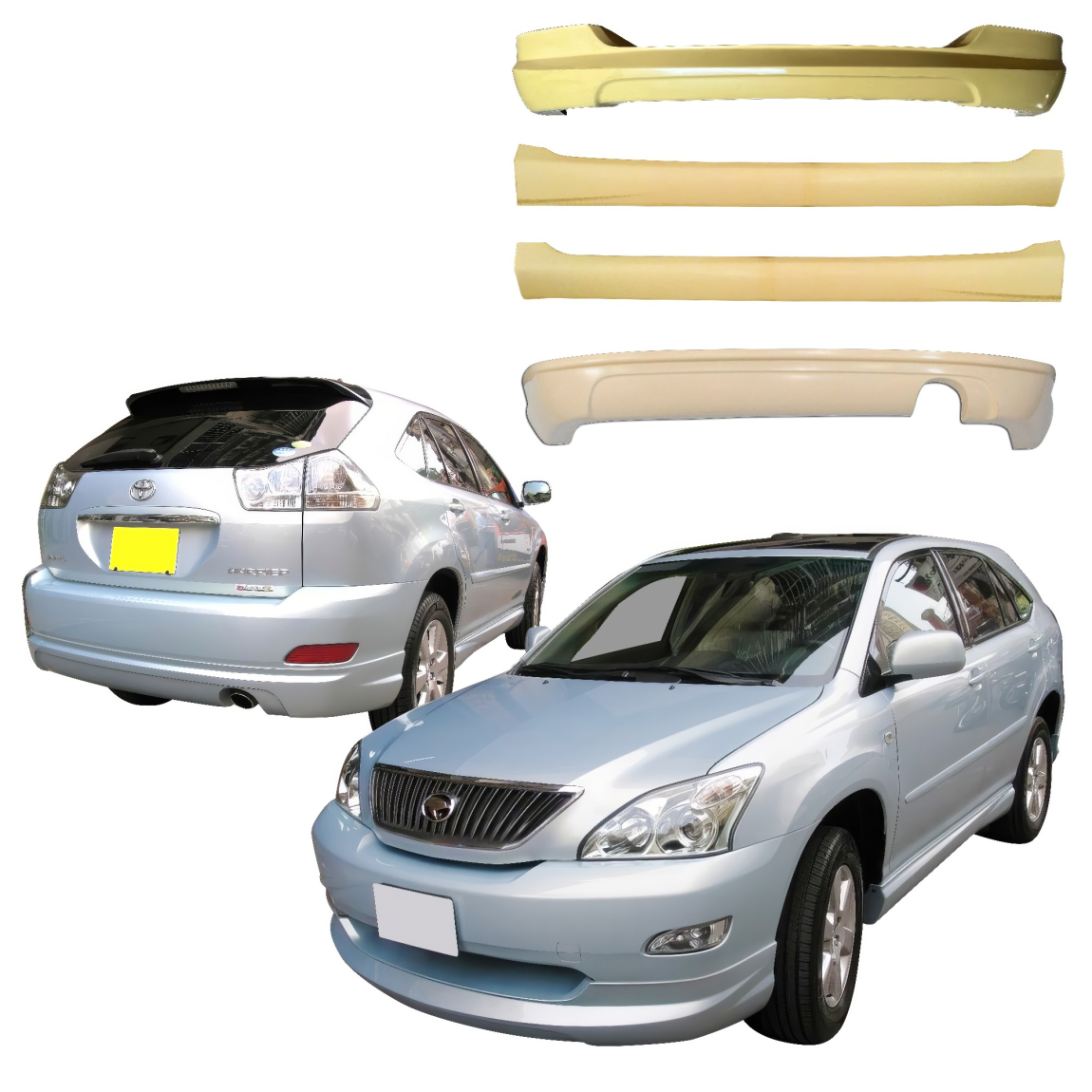 All kind of body kits for Lexus RX330 2004. Exterior/Complete Body Kits 