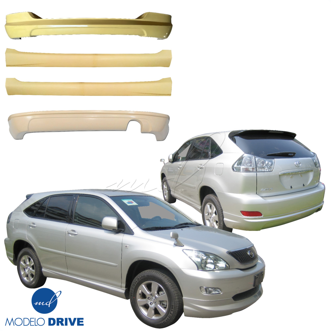 All kind of body kits for Lexus RX330 2004. Exterior/Complete Body Kits 