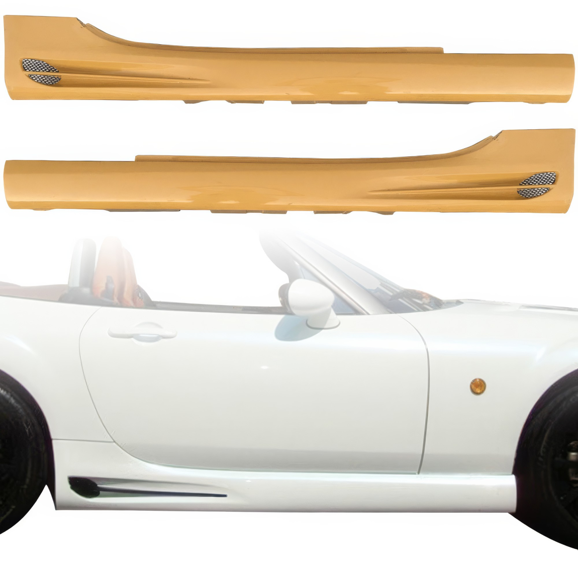 All kind of body kits for Mazda Miata 2006. Exterior/Side Skirts 