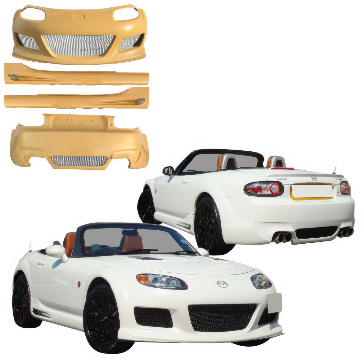 All kind of body kits for Mazda Miata 2006. Exterior/Complete Body Kits 