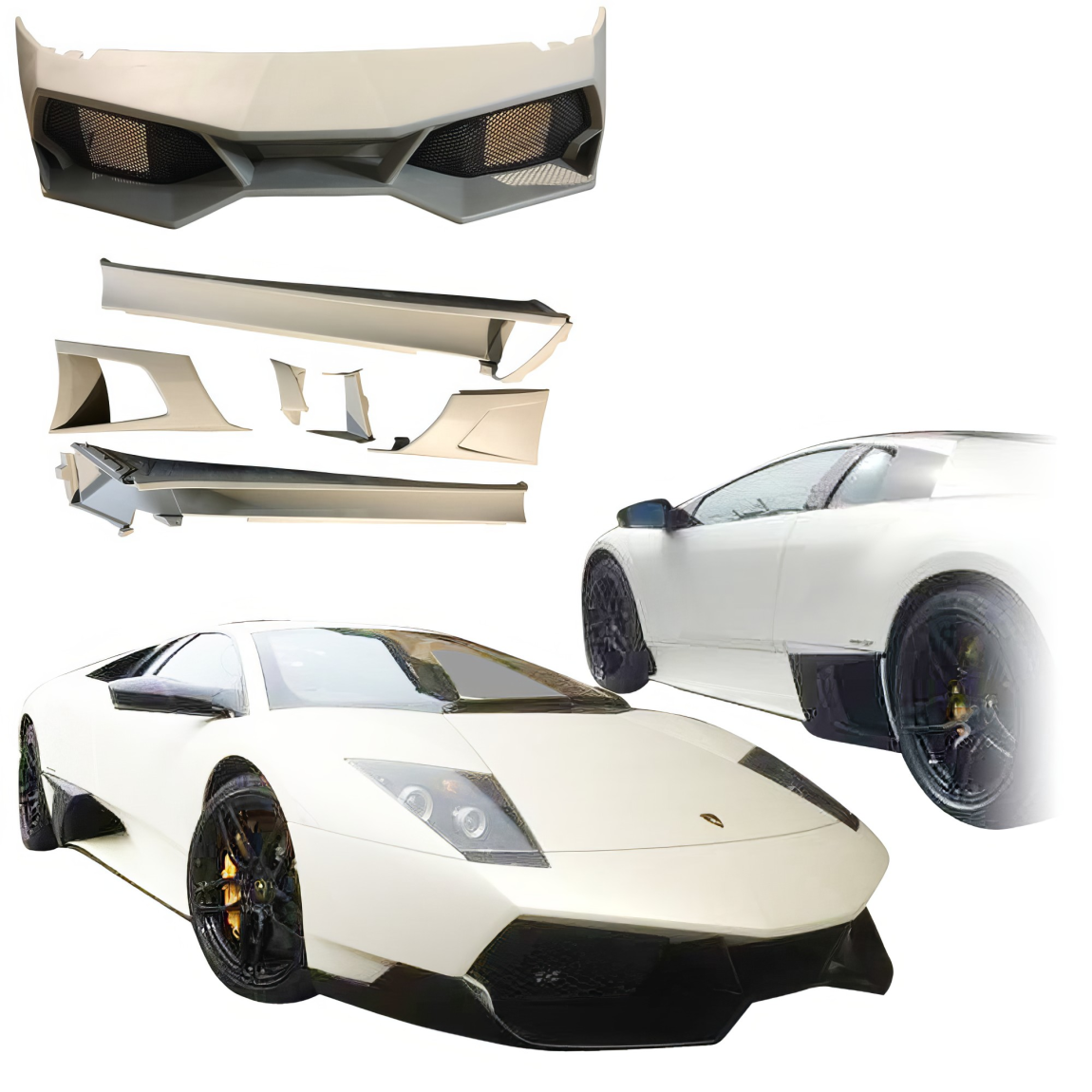 All kind of body kits for Lamborghini Murcielago 2004. Exterior/Complete Body Kits 