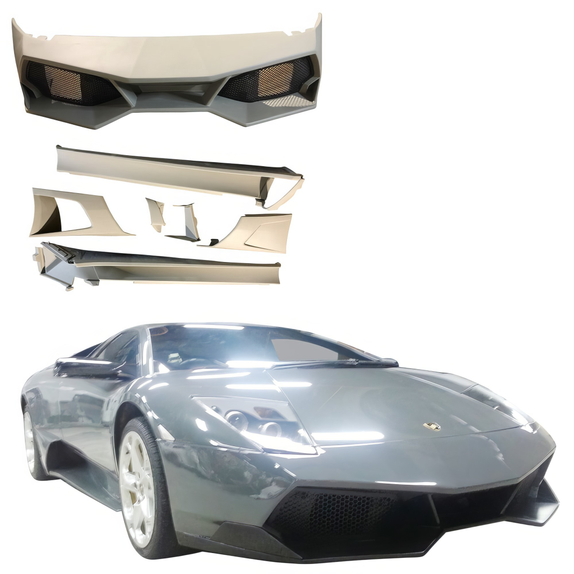 All kind of body kits for Lamborghini Murcielago 2004. Exterior/Complete Body Kits 