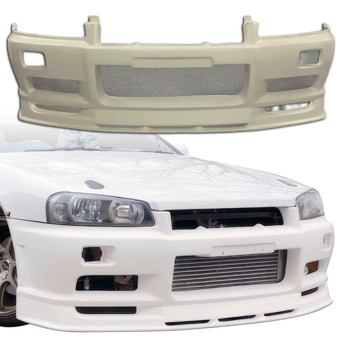 All kind of body kits for Nissan Skyline R34 1999. Exterior/Front Bumpers or Lips 