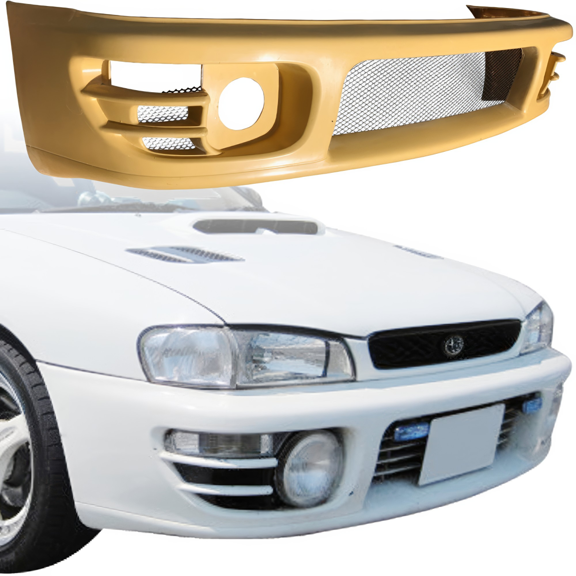 All kind of body kits for Subaru Impreza 1993. Exterior/Front Bumpers or Lips 