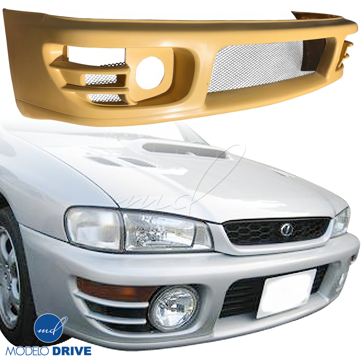 All kind of body kits for Subaru Impreza 1993. Exterior/Front Bumpers or Lips 