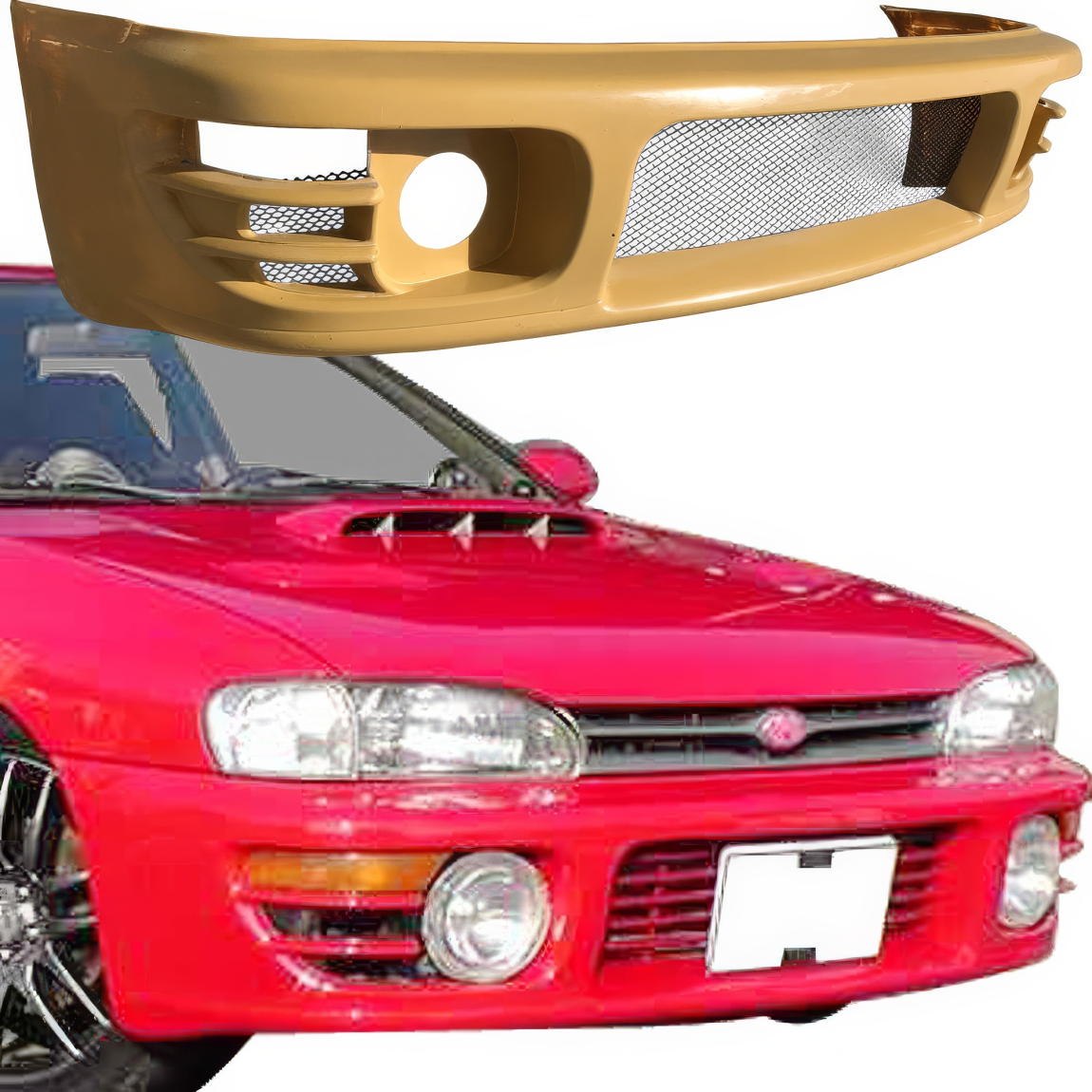 All kind of body kits for Subaru Impreza 1993. Exterior/Front Bumpers or Lips 