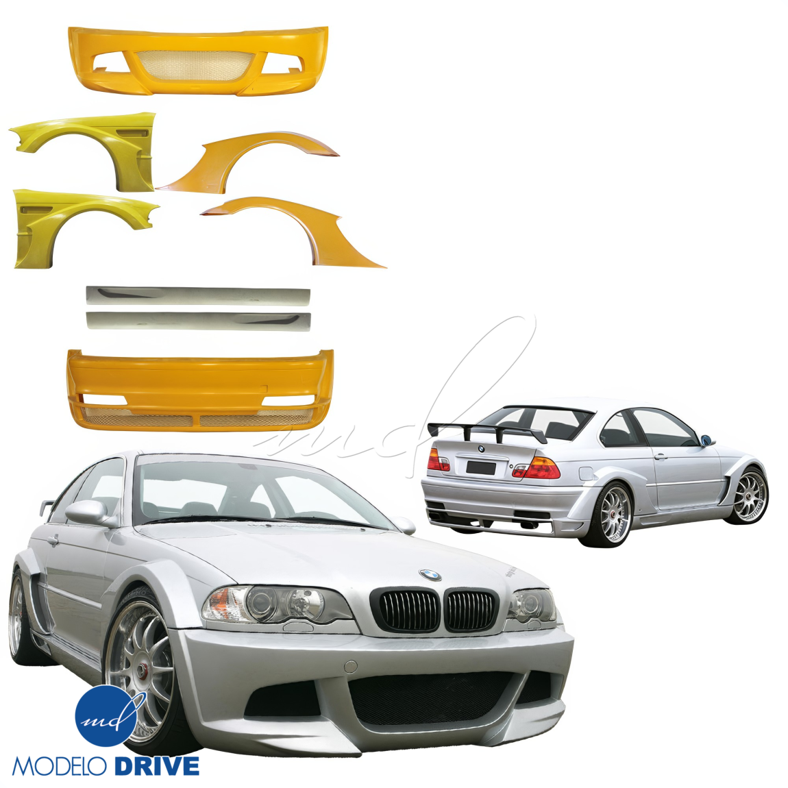 All kind of body kits for BMW 3-Series 1999. Exterior/Complete Body Kits 