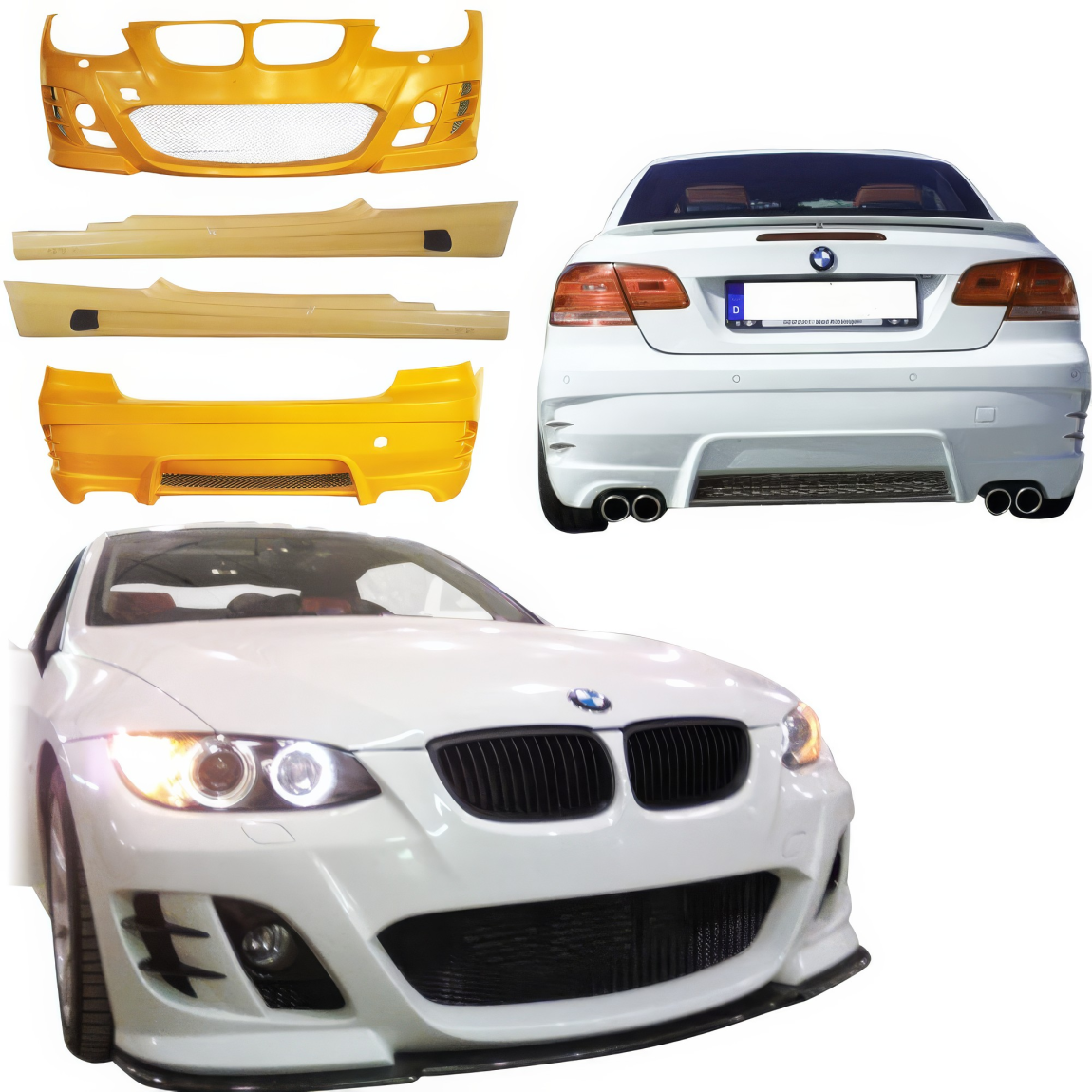 All kind of body kits for BMW 3-Series 2007. Exterior/Complete Body Kits 