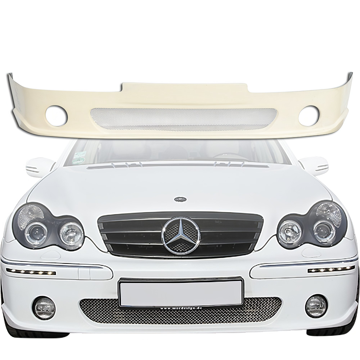 All kind of body kits for Mercedes-Benz C230 2001. Exterior/Front Bumpers or Lips 