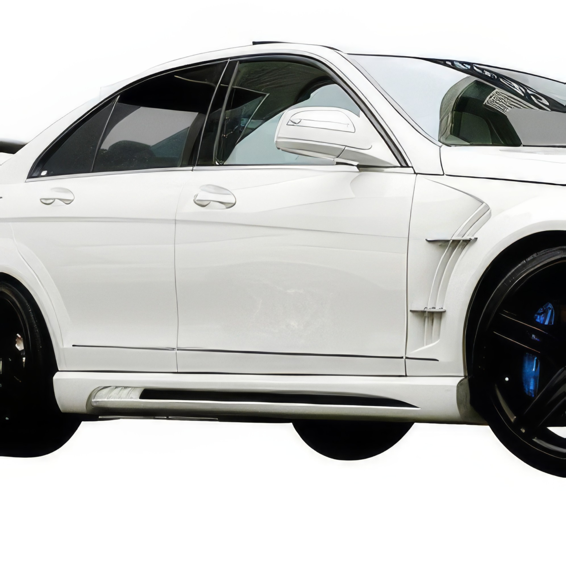 All kind of body kits for Mercedes-Benz C300 2008. Exterior/Side Skirts 